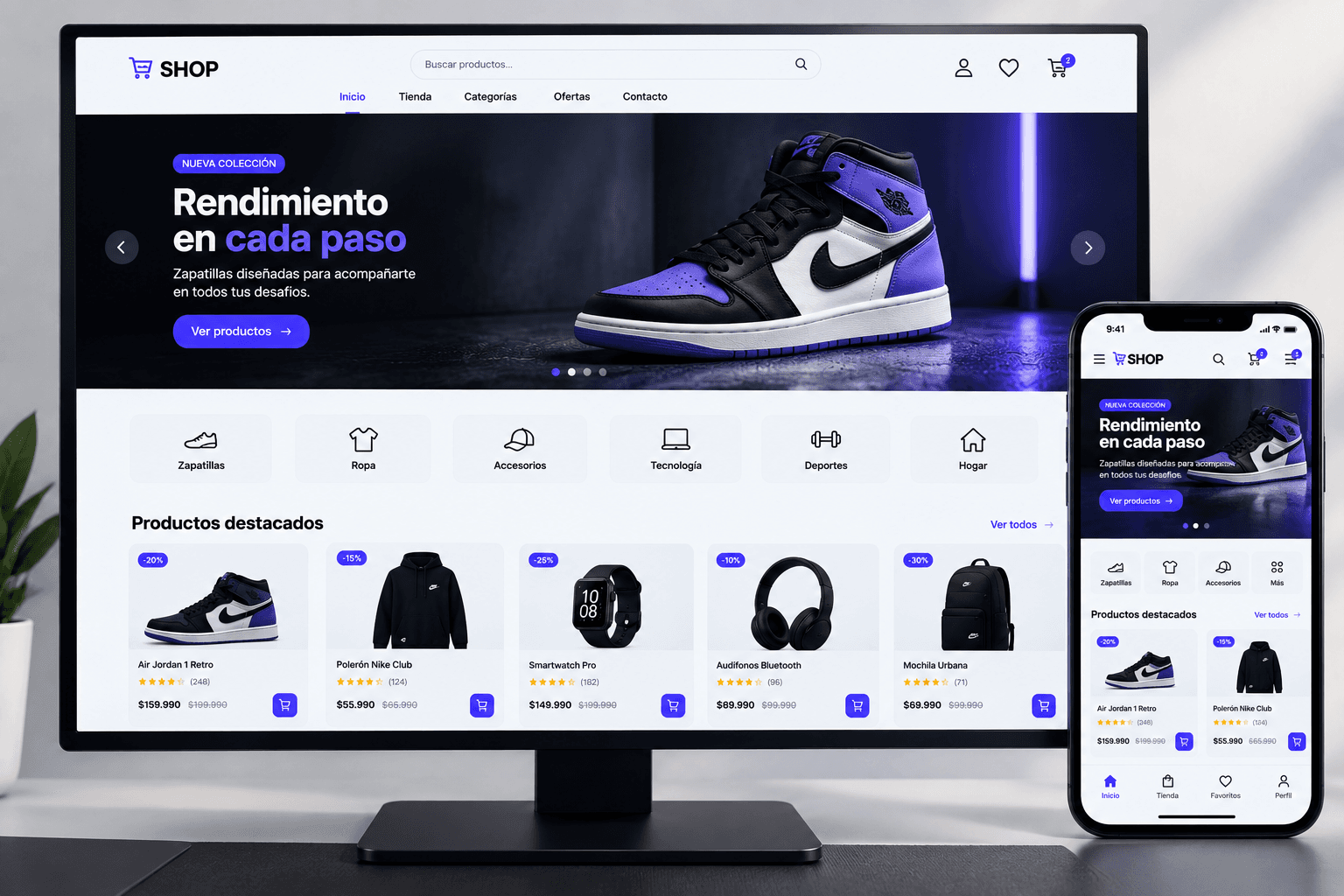 Tiendas Virtuales & E-Commerce